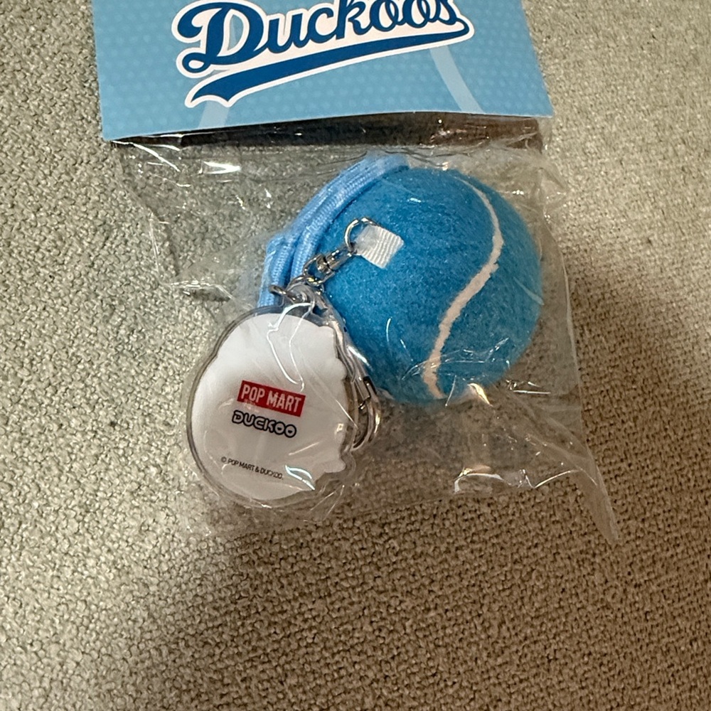 Pop Mart DUCKOO Blue Keychain - Picture 4 of 6